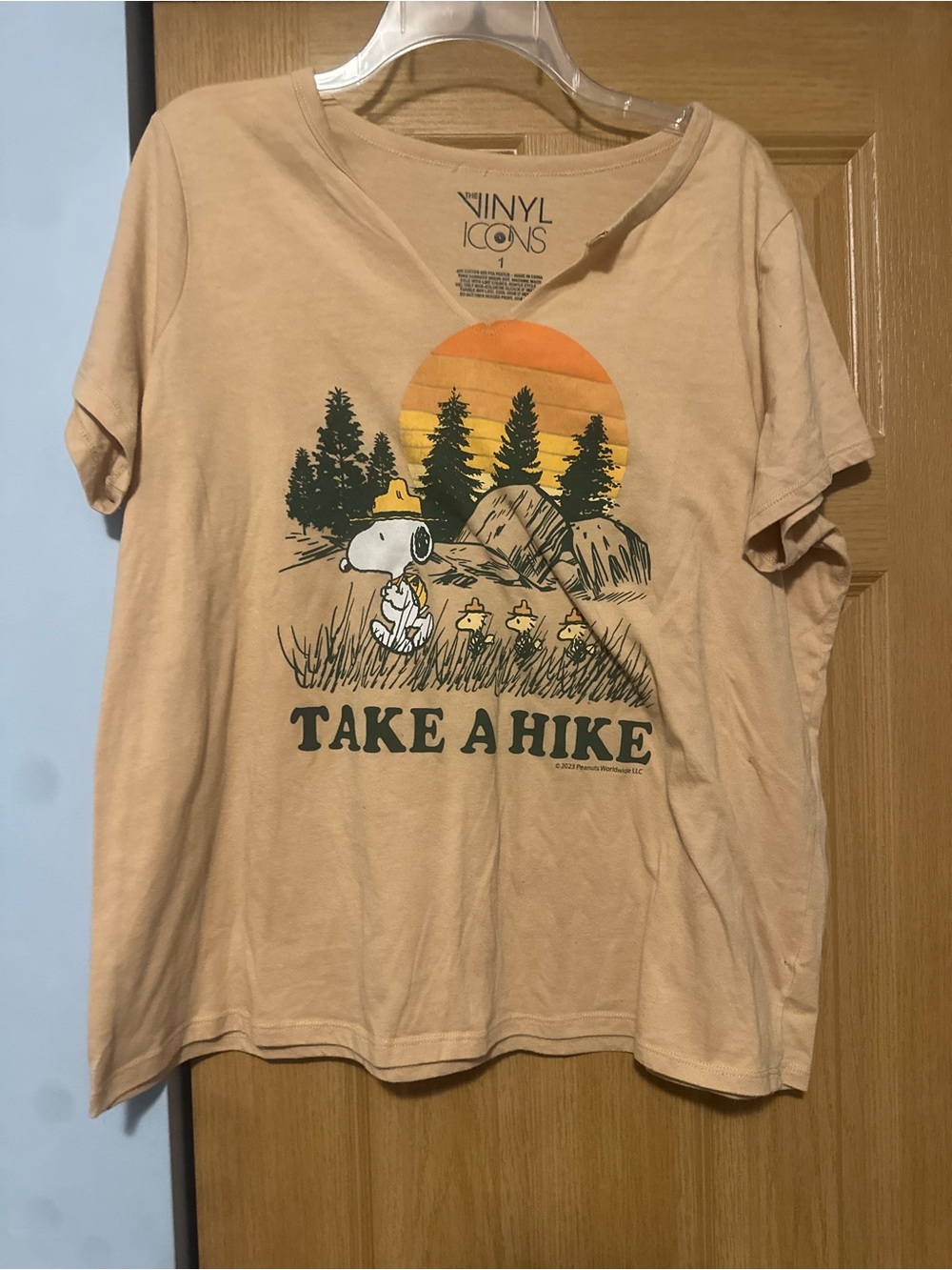 torrid Peach Short-Sleeve 'Take a Hike' Graphic Tee